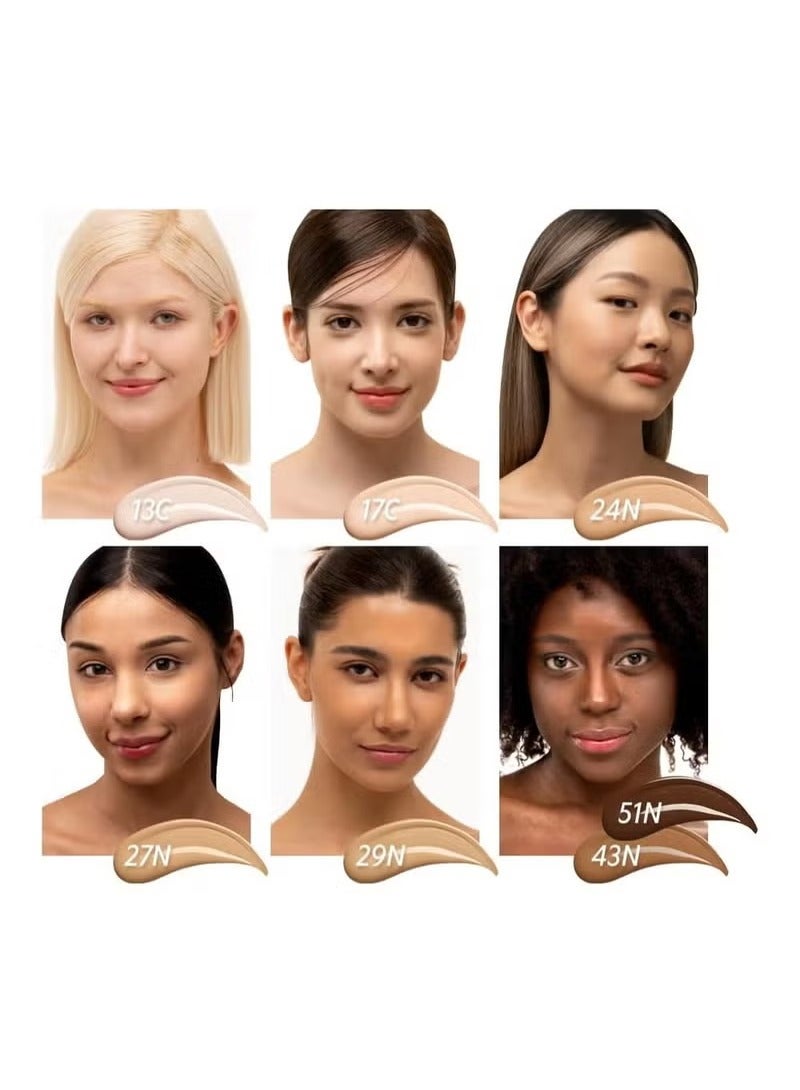 ترتر TIRTIR ماسك فيت فونديشن كيشيون أحمر 21N رمادي اللون | 0.63 أونصة سائلة - Image 3