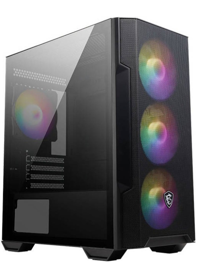 NANOTECH - Black Phantom X Gaming PC - Intel Core i7-14700F Processor, 20 Cores & 28 Threads, DDR5 32GB (2*16) Ram, Nvidia GeForce RTX 4060 OC Edition 8GB GDDR6 Graphics Card, 1TB NVMe M.2 SSD, 2 Fan AIO Liquid Cooler, 650W Power Supply, Windows11 Pro | Wi-Fi - Image 1