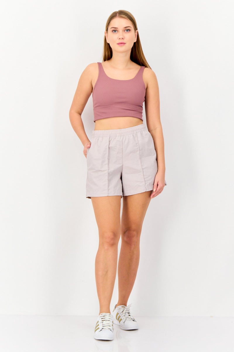 Nike Women Sportswear Fit Outdoor Shorts, Dusty Lavender  - Image 4