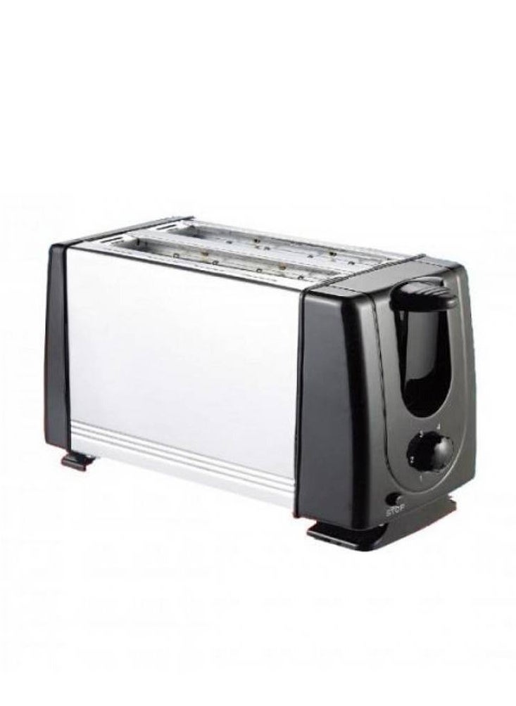 KROOS 4-Slice Electric Toaster – Auto Pop-Up, Cancel Button, Cool-Touch Surface, Stainless Steel Cover, and Removable Crumb Tray  - Image 2