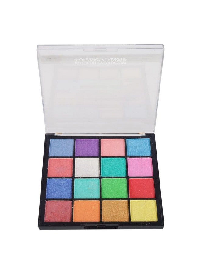 adbeni 16 Color Eyeshadow Professional Makeup Palette 20.8G | Highly Blendable Shades, Matte And Sheen Colours, Long Lasting | Shimmery Finish & Glam Look 02 (K012) - Image 1