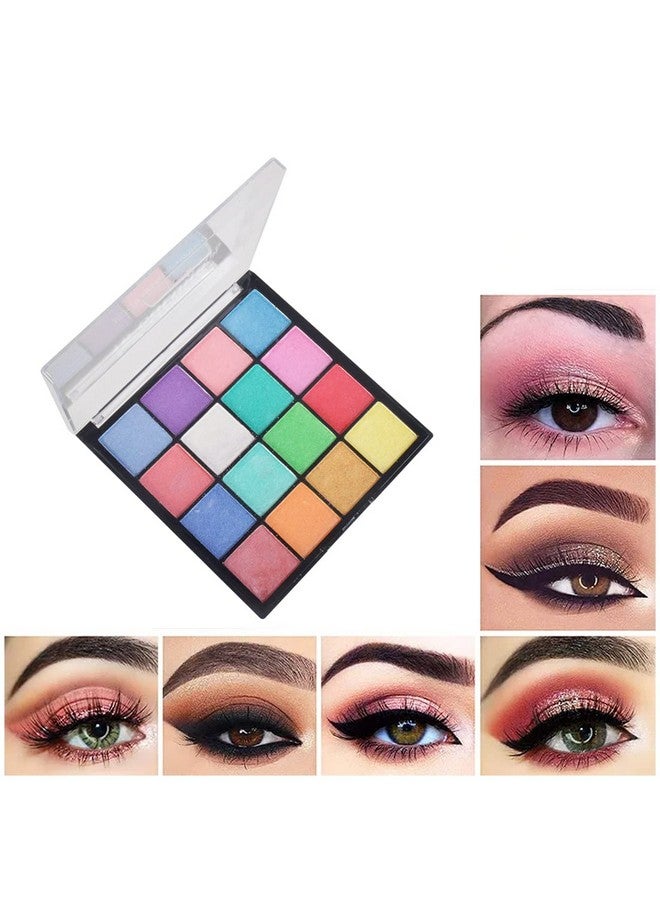 adbeni 16 Color Eyeshadow Professional Makeup Palette 20.8G | Highly Blendable Shades, Matte And Sheen Colours, Long Lasting | Shimmery Finish & Glam Look 02 (K012) - Image 2