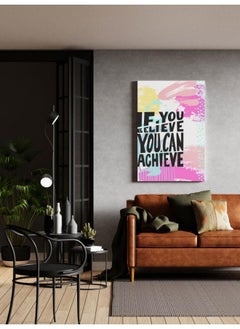 Home Gallery If you believe you can achieve black and white hand written positive quote  - Image 3