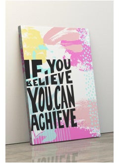 Home Gallery If you believe you can achieve black and white hand written positive quote  - Image 4