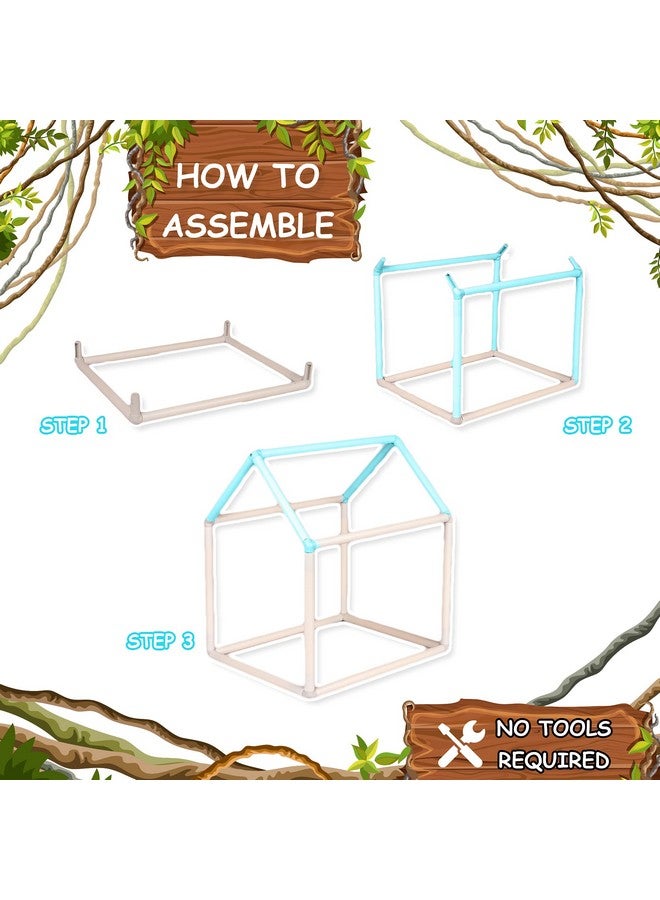 RATNA'S My Colouring Hut Jungle Theme (36 x 29 x 40 cm) DIY for Kids 3+Years - Image 3