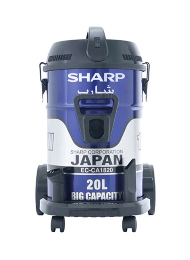 SHARP Vacuum Cleaner 20 L 1800 W EC-CA1820 Blue - Image 1