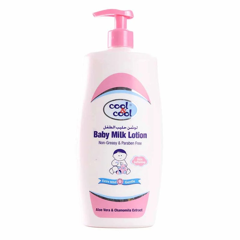 Cool and Cool Baby Milk Lotion Aloe Vera and Chamomile Extract- 750ml