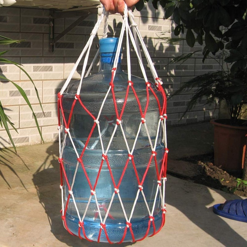 Zelerdo 1 Pack Carboy Carrier Carboy Strap with 1 Piece Carboy handle, Fits 3 to 6 Gallon Carboys (Red) - Image 4