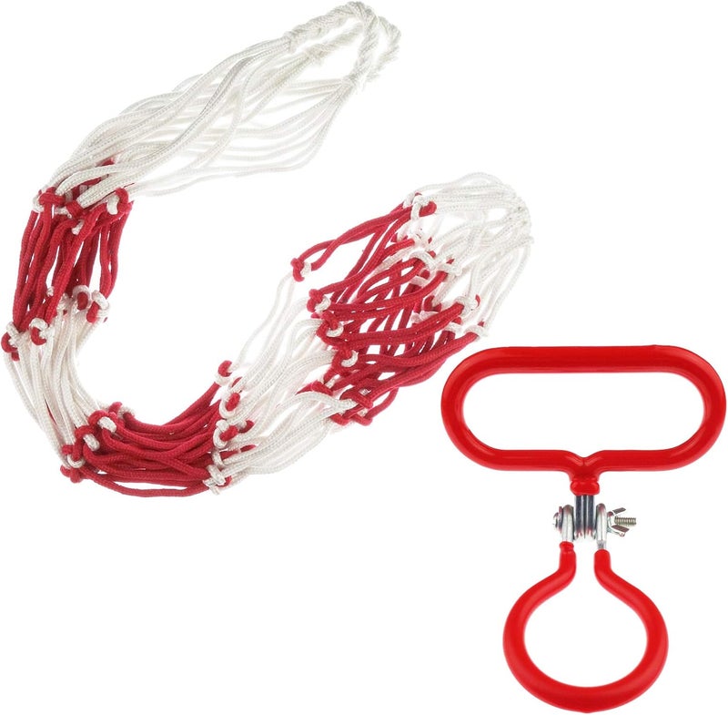 Zelerdo 1 Pack Carboy Carrier Carboy Strap with 1 Piece Carboy handle, Fits 3 to 6 Gallon Carboys (Red) - Image 1