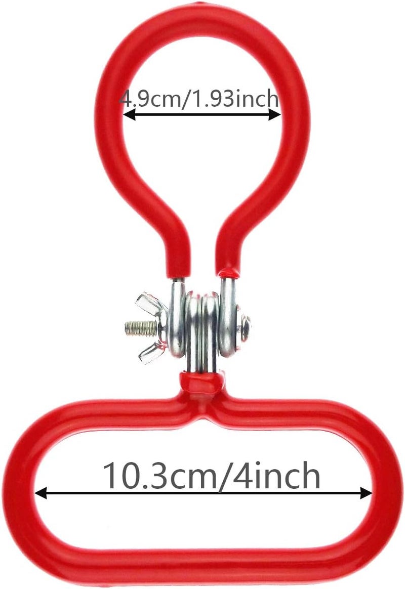 Zelerdo 1 Pack Carboy Carrier Carboy Strap with 1 Piece Carboy handle, Fits 3 to 6 Gallon Carboys (Red) - Image 5