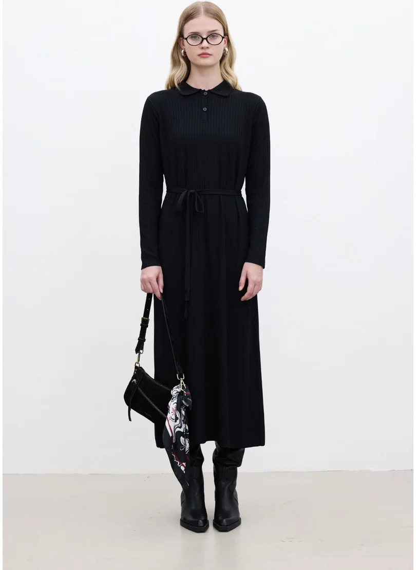 Manuka Ribbed Knit Dress