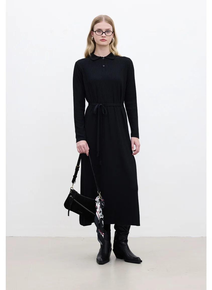 Manuka Ribbed Knit Dress