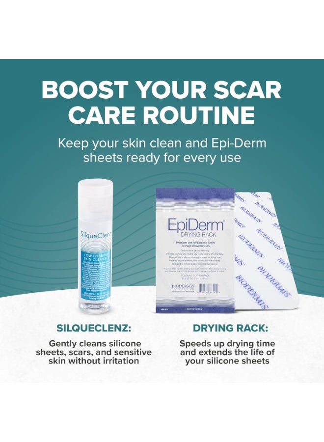 PROSIL EpiDerm (Natural) scar patch made of silicone 3.6x15cm self-adhesive on the whole body, for scar care after the operation and to remove old scars - Image 5