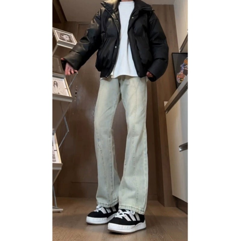Unisex Casual Daily Denim Jeans - Image 2