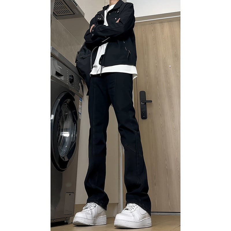 Unisex Casual Daily Denim Jeans - Image 1