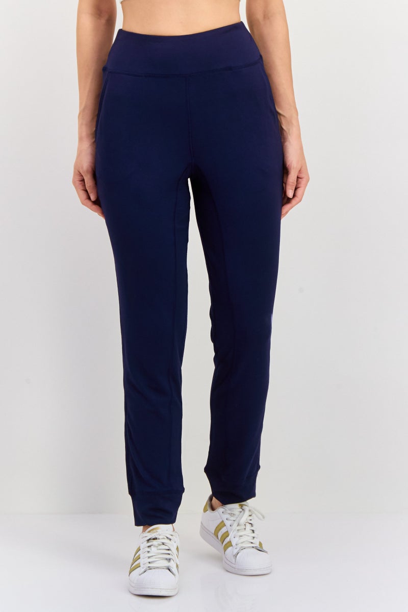 Jones New York Women Sportswear Fit Yoga Jogger Pants, Navy  - Image 1