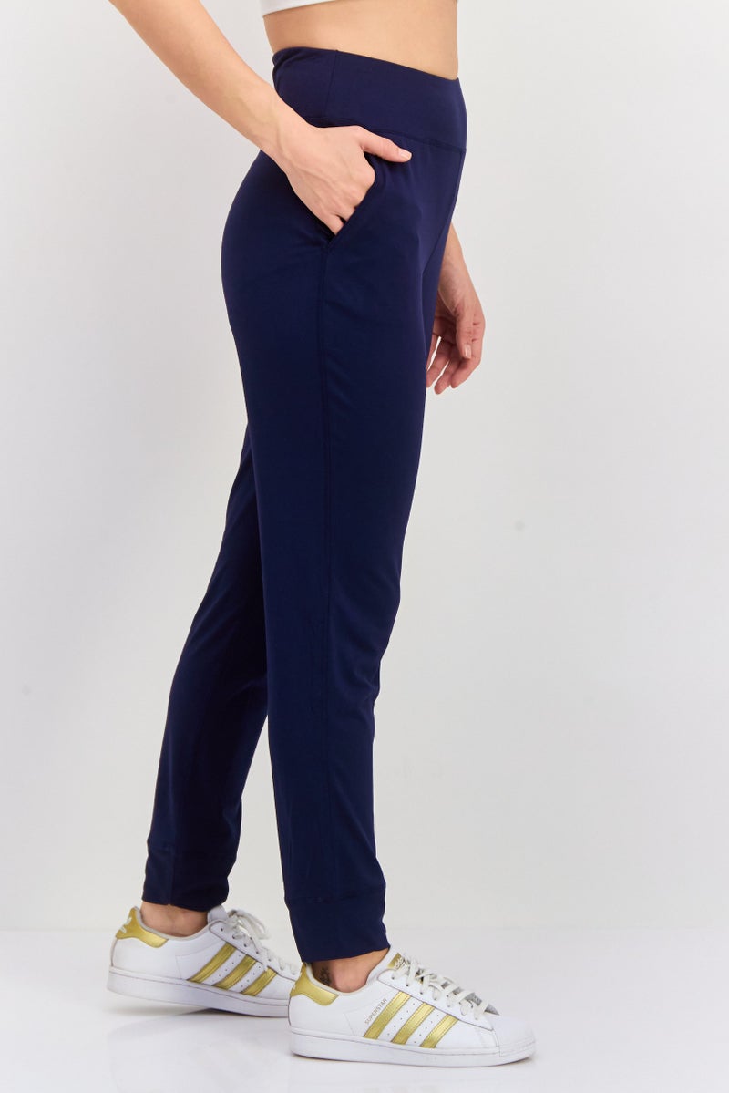 Jones New York Women Sportswear Fit Yoga Jogger Pants, Navy  - Image 2