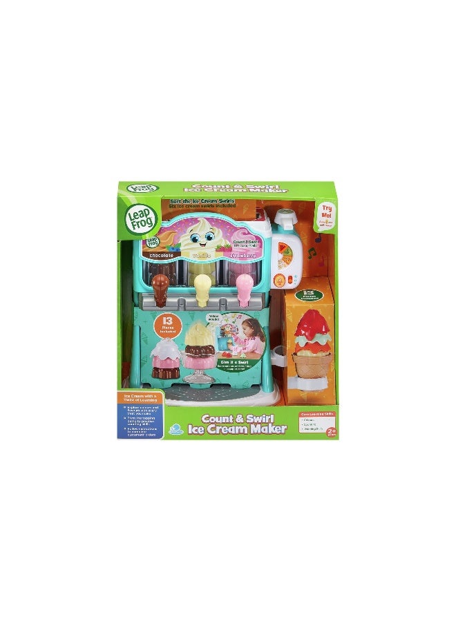 LeapFrog LeapFrog Count & Swirl Ice Cream Maker Toy (Blue) - Image 1