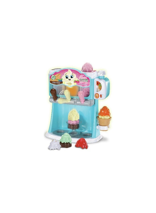 LeapFrog LeapFrog Count & Swirl Ice Cream Maker Toy (Blue) - Image 2