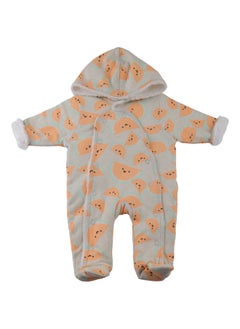 Baby Footed Jumpsuit with Hoodie