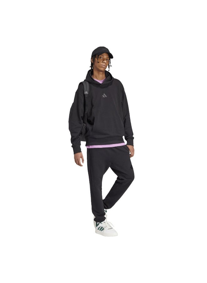 Adidas M A Szn Ft Hd Black Training Sweatshirts For Men XS - Image 5