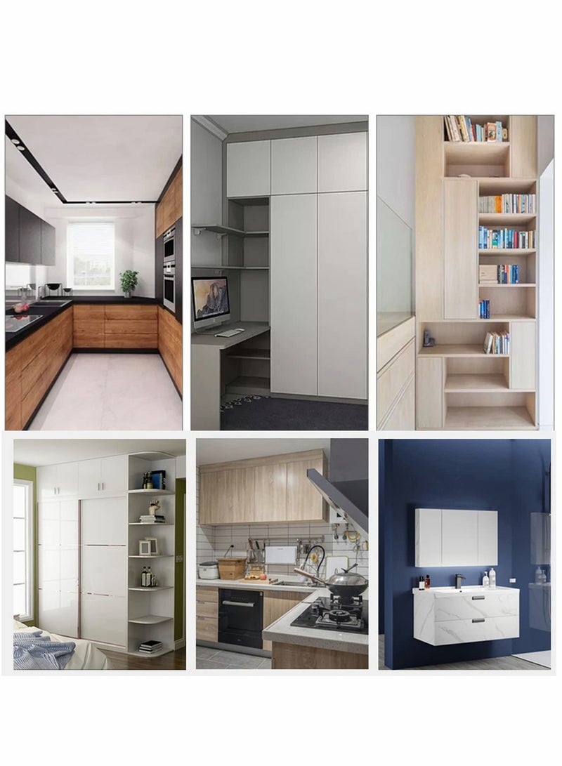 Zikra Touch Release Catch Latch, Black Push To Open Catch Lock With Automatic Pop-up Function Cabinet Lock, ABS Push Latch For Cupboard And Drawer - Image 2