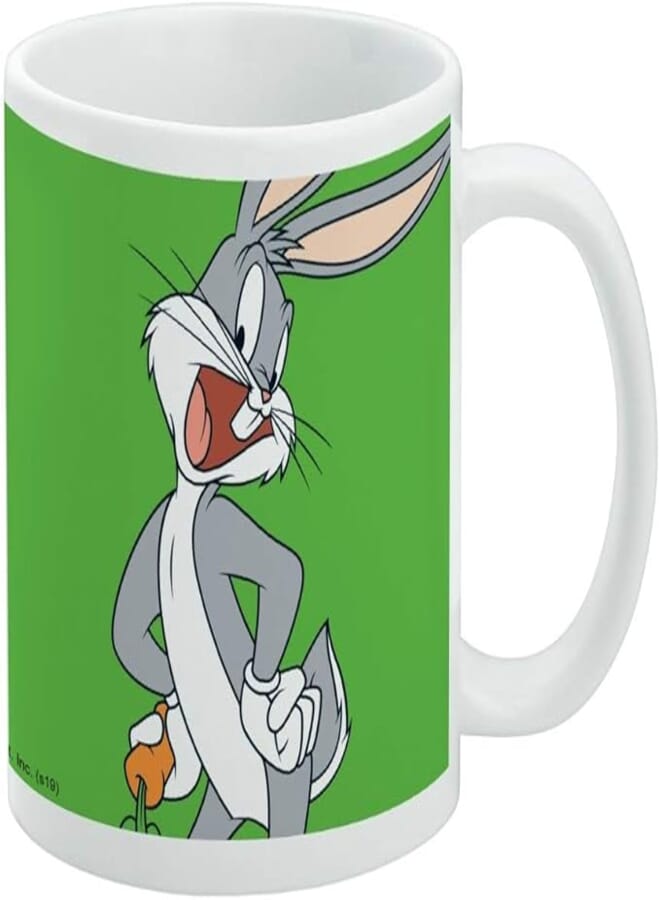 GRAPHICS & MORE Looney Tunes Bugs Bunny White Mug