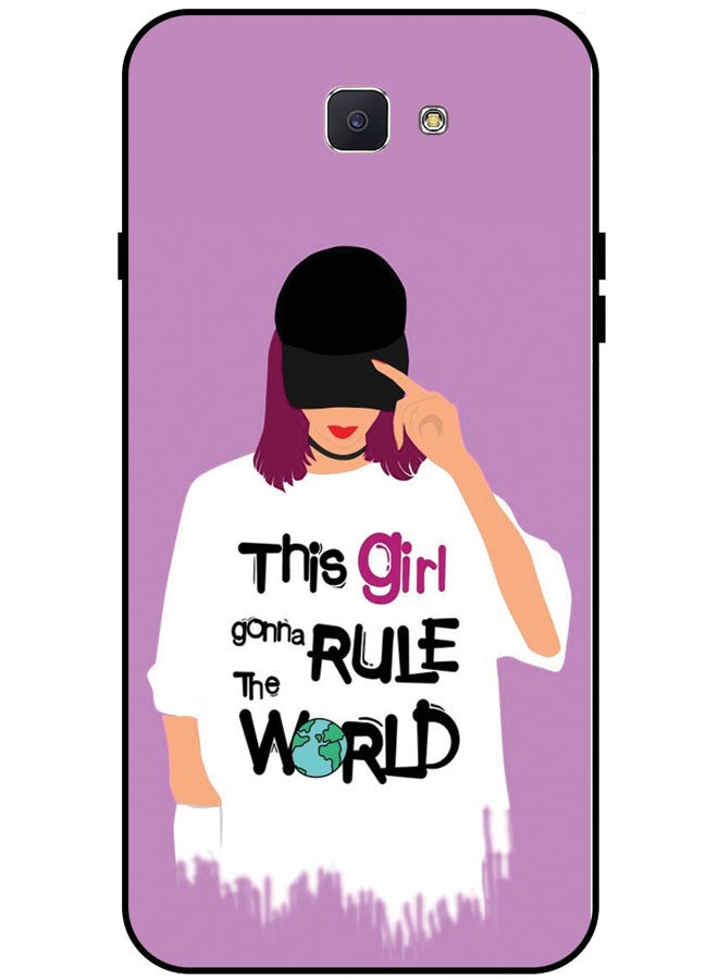 EYE CATCH Protective Case Cover For Samsung Galaxy J7 Prime Smart Series Printed Protective Case Cover for Samsung Galaxy J7 Prime This Girl Gonna Rule The World 