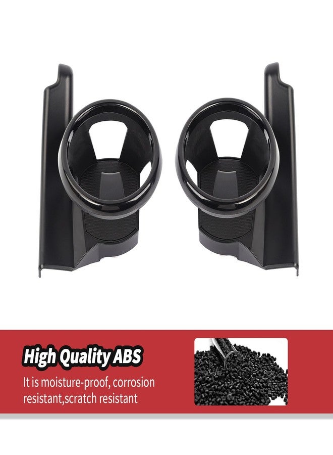 JeCar Front Door Cup Holder Fit for 2018-2024 Jeep Wrangler JL JLU & Gladiator JT (Driver & Passenger Side), 1Pair - Image 4