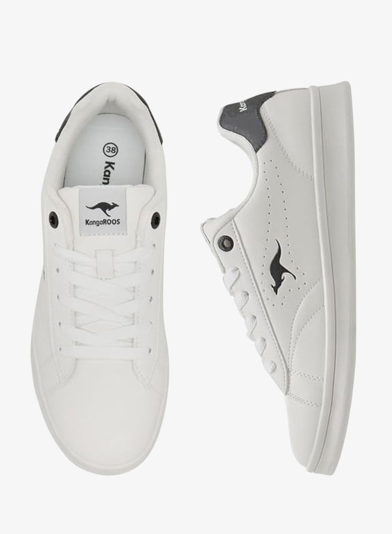kangaROOS Women's Logo Detail Sneakers With Lace-Up Closure - Image 1