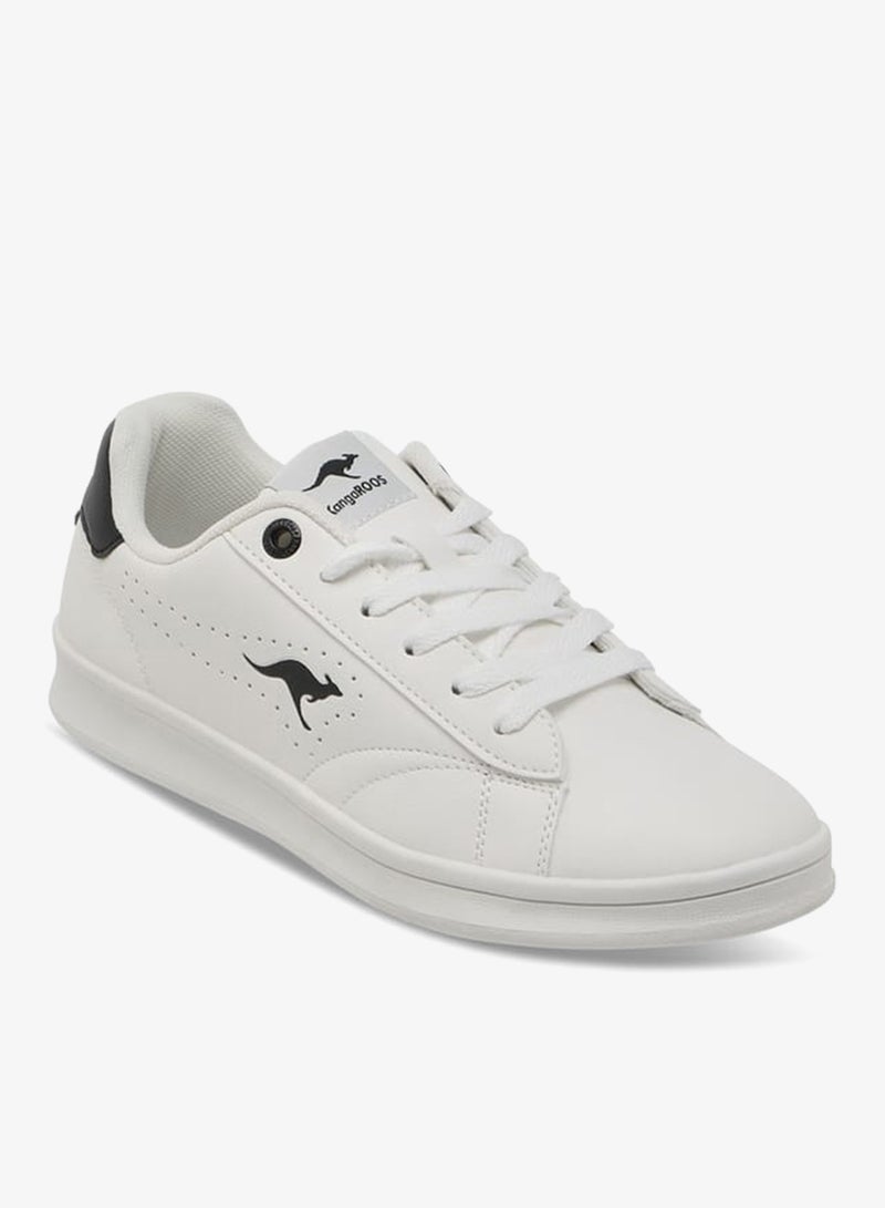kangaROOS Women's Logo Detail Sneakers With Lace-Up Closure - Image 2