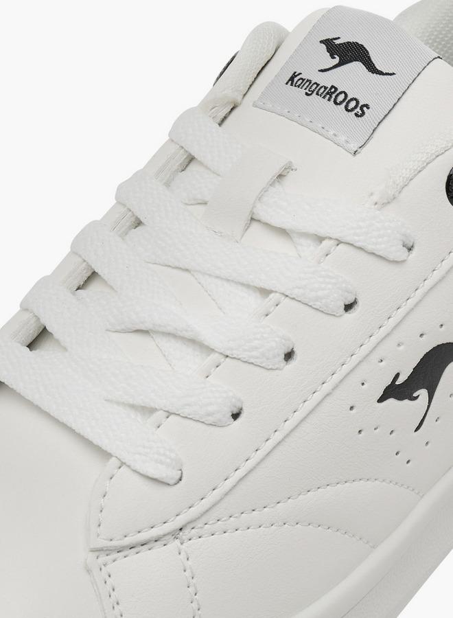kangaROOS Women's Logo Detail Sneakers With Lace-Up Closure - Image 4