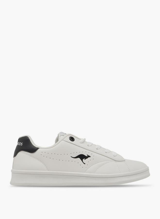 kangaROOS Women's Logo Detail Sneakers With Lace-Up Closure - Image 3