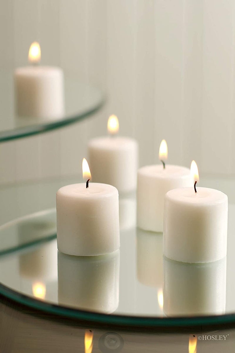 Hosley Unscented White Votive Candles, 72-Pack â€“ Clean-Burning, Long-Lasting 10-12 Hour Burn â€“ Ideal for Weddings, Home DÃ©cor, Spa, Events â€“ Bulk Value for Versatile Use - Image 4