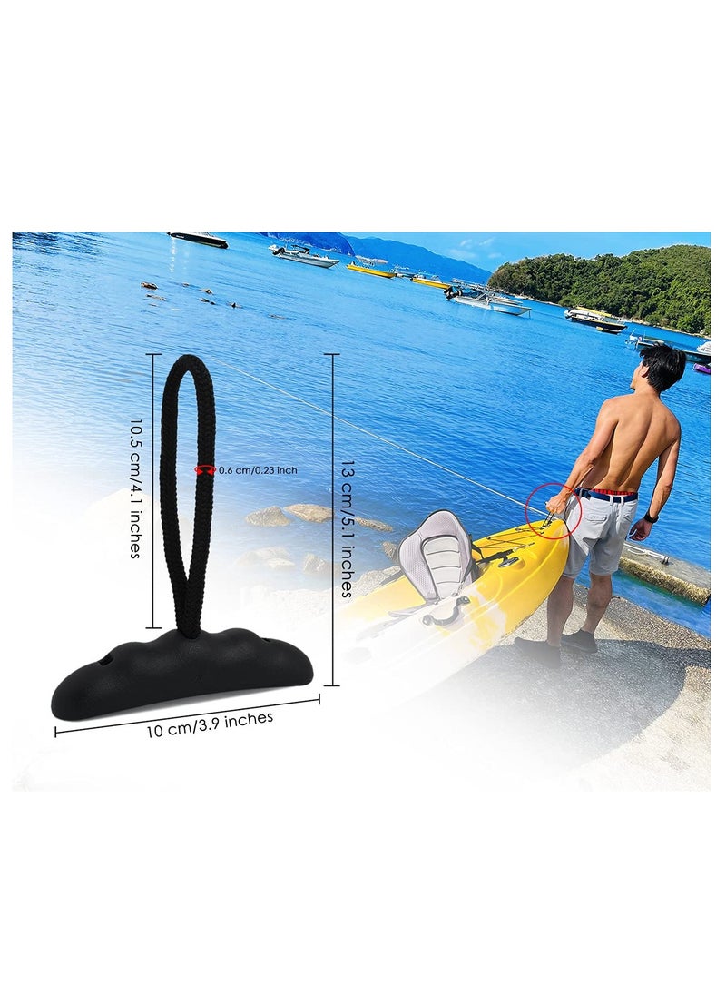 SYOSI SYOSI, Kayak Carry Handles 2 Pack, Ultra Heavy Duty T-handle Bungee, Replacement Installation Handles Ropes Kit, Kayak and Boat Boating Surfing Accessories  - Image 4