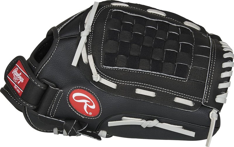 Rawlings | RSB Slowpitch Softball Glove | Right Hand Throw | 13" - Basket Web - Image 2