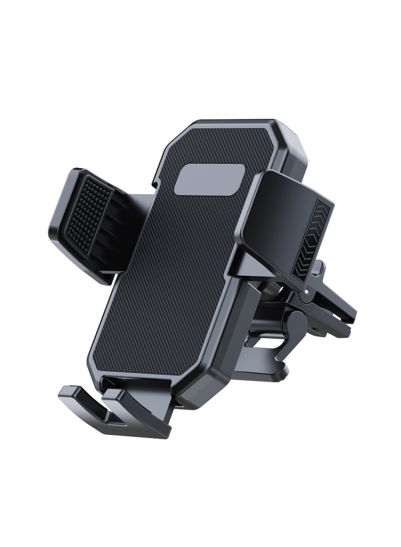 هوديوس سيارة حامل الهاتف ، سيارة تنفيس الهواء ، ومكافحة اهتز سيارة حامل ، سوبر مستقرة هوك تصميم سيارة حامل الهاتف ، متوافق مع جميع الهواتف فون 14 / 13 / 12 - Image 1