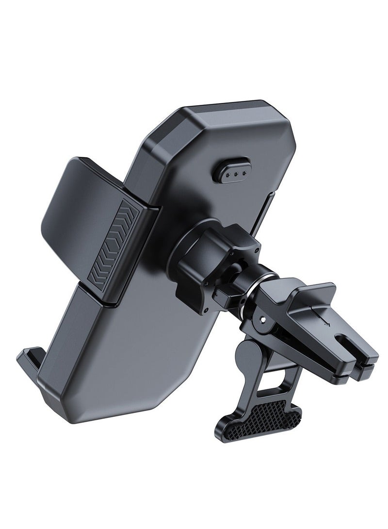 هوديوس سيارة حامل الهاتف ، سيارة تنفيس الهواء ، ومكافحة اهتز سيارة حامل ، سوبر مستقرة هوك تصميم سيارة حامل الهاتف ، متوافق مع جميع الهواتف فون 14 / 13 / 12 - Image 2