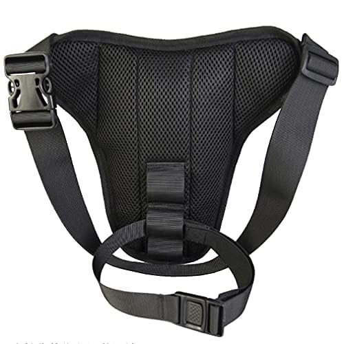 Hebetag Motorcycle Drop Leg Bag Oxford Waist Pack for Men Women Bum Hip Fanny Belt Purse Pouch Outdoor Travel Sports Hiking Bike Riding Cycling Thigh Daypack, Black - Image 5