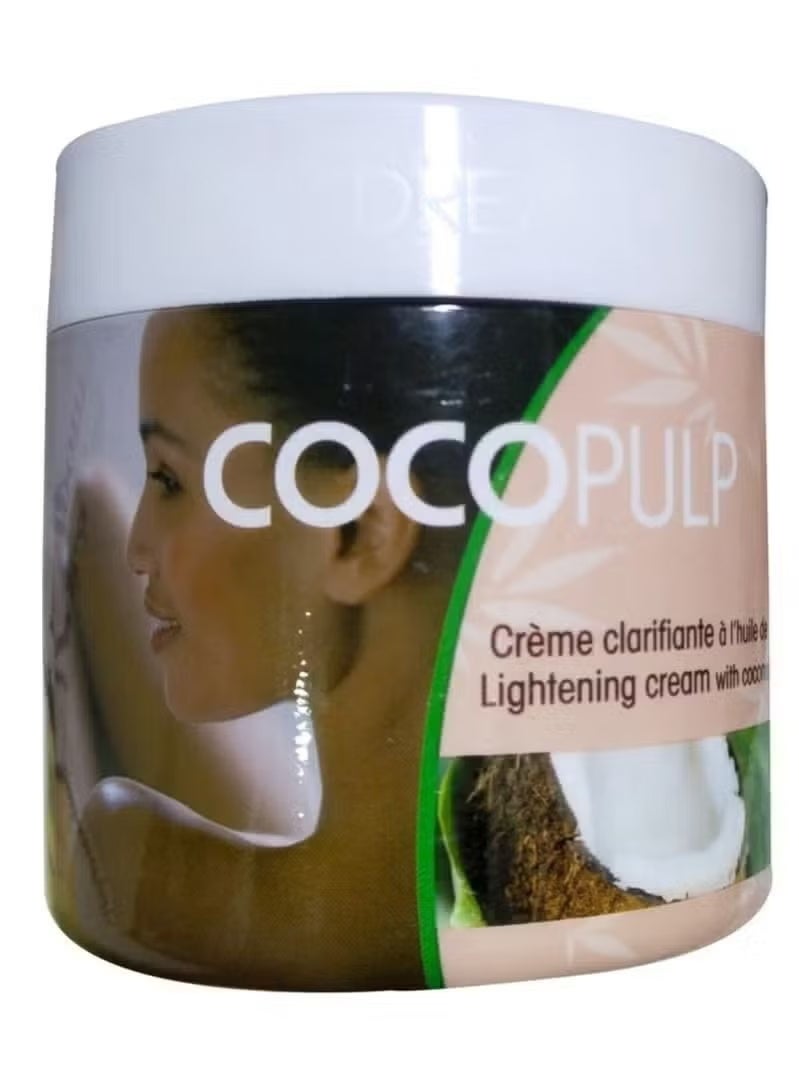 COCOPULP Coco Coconut Oil Skin Lightening and Whitening Cream 500ml