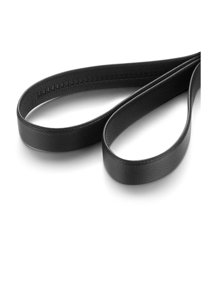 Samsonite Amare II Auto Leather Belt, Black|Stylish|Premium Quality|Sleek Metallic Logo - Image 4