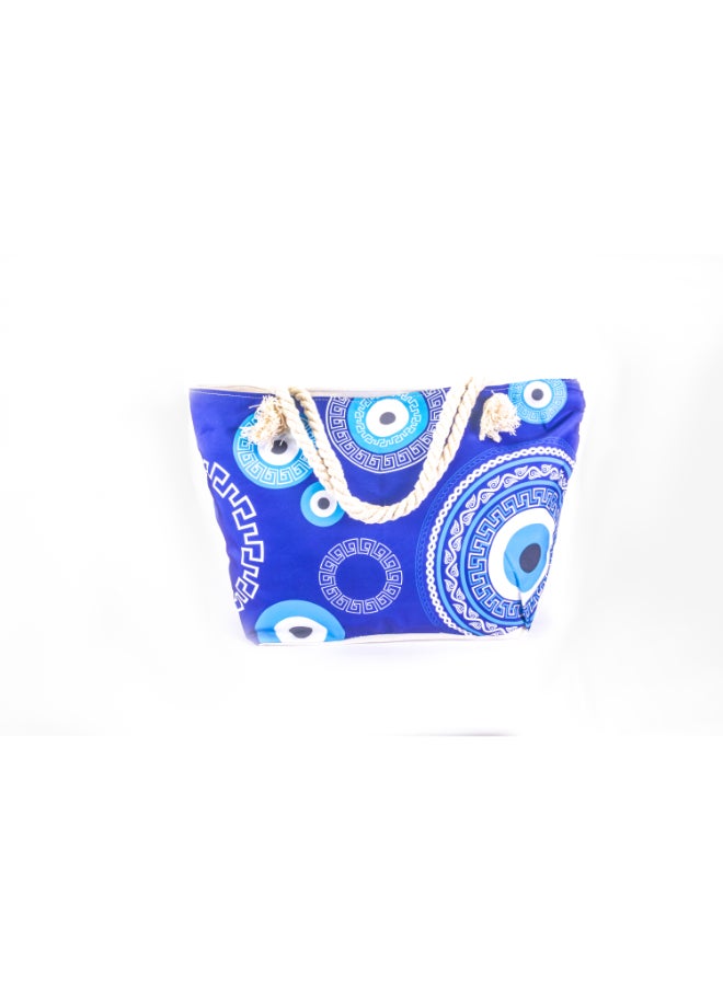 Generic Blue Tote Bag For Her Perfect Size for Daily Use  - Image 5