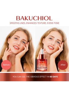 VELAMO ADVANCED Bakuchiol Retinol Alternative Serum for Face: Rejuvenation Anti Aging Reduces Wrinkles Fine Lines Face Moisturizer Smooths Skin - Pregnancy Safe Cruelty Free Vegan Fragrance Free Paraben Free 1 FL OZ  - Image 4