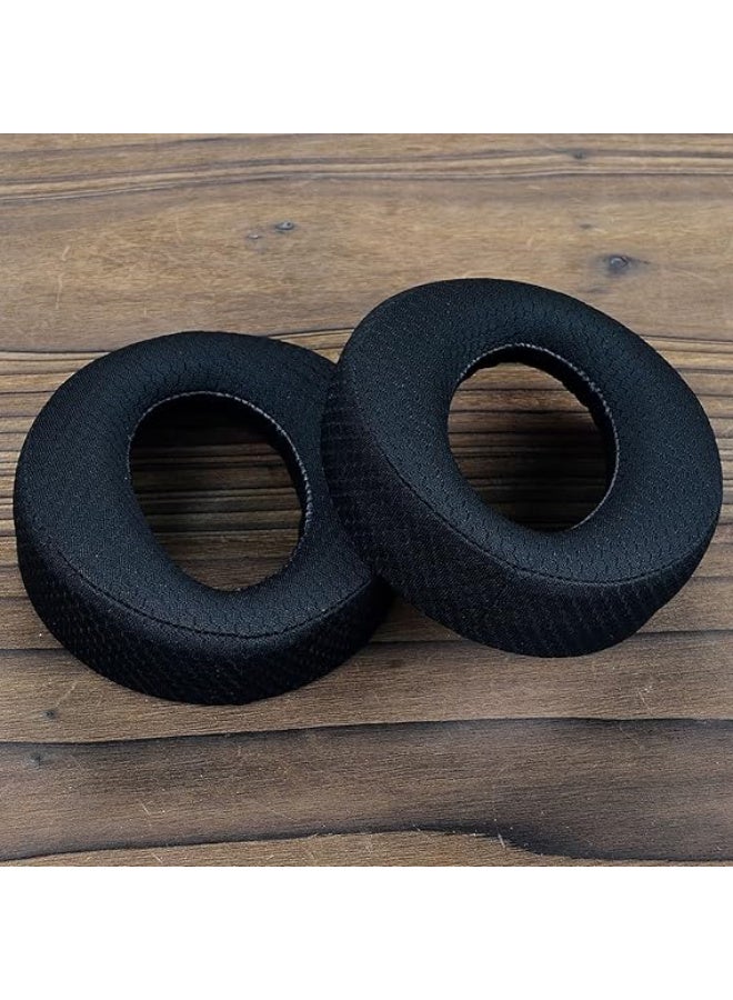 Fabric Replacement Ear Pads for Sony Playstation 5 PS5 Pulse 3D Wireless Headset,Black Repair Memory Foam Headphones Ear Cushions/Cups/Covers - Black - Image 5