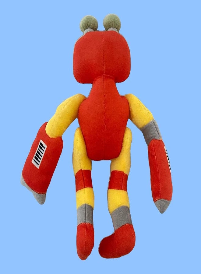 TechMax Solution Sound Plush Soft Cute Stuffed Animal Plush Doll Gift for Boys and Girls Halloween Christmas Thanksgiving Horror Stuffed Figure Doll for Kids and Adults (Orange) - Image 4