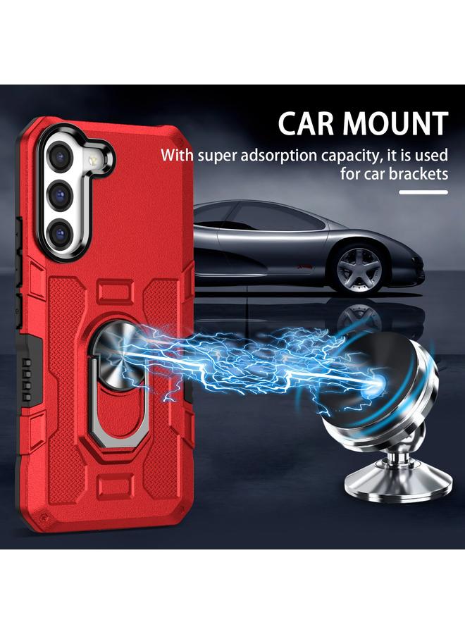 S-TOP Case For Samsung Galaxy S21 Ultra 5G Ring Holder Armor Hybrid Phone Case - Image 3