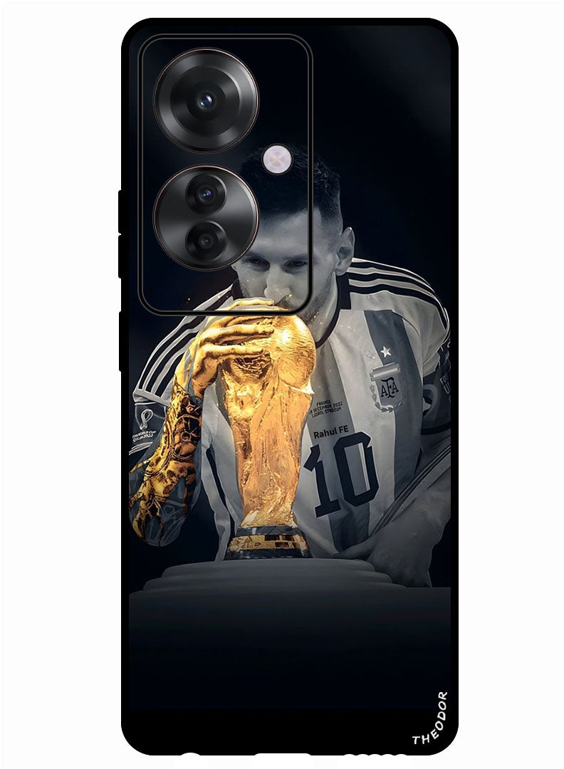 Theodor Protective Case Anti Scratch Shock Proof Bumper Cover For Oppo F25 Pro Messi (2) - Image 1