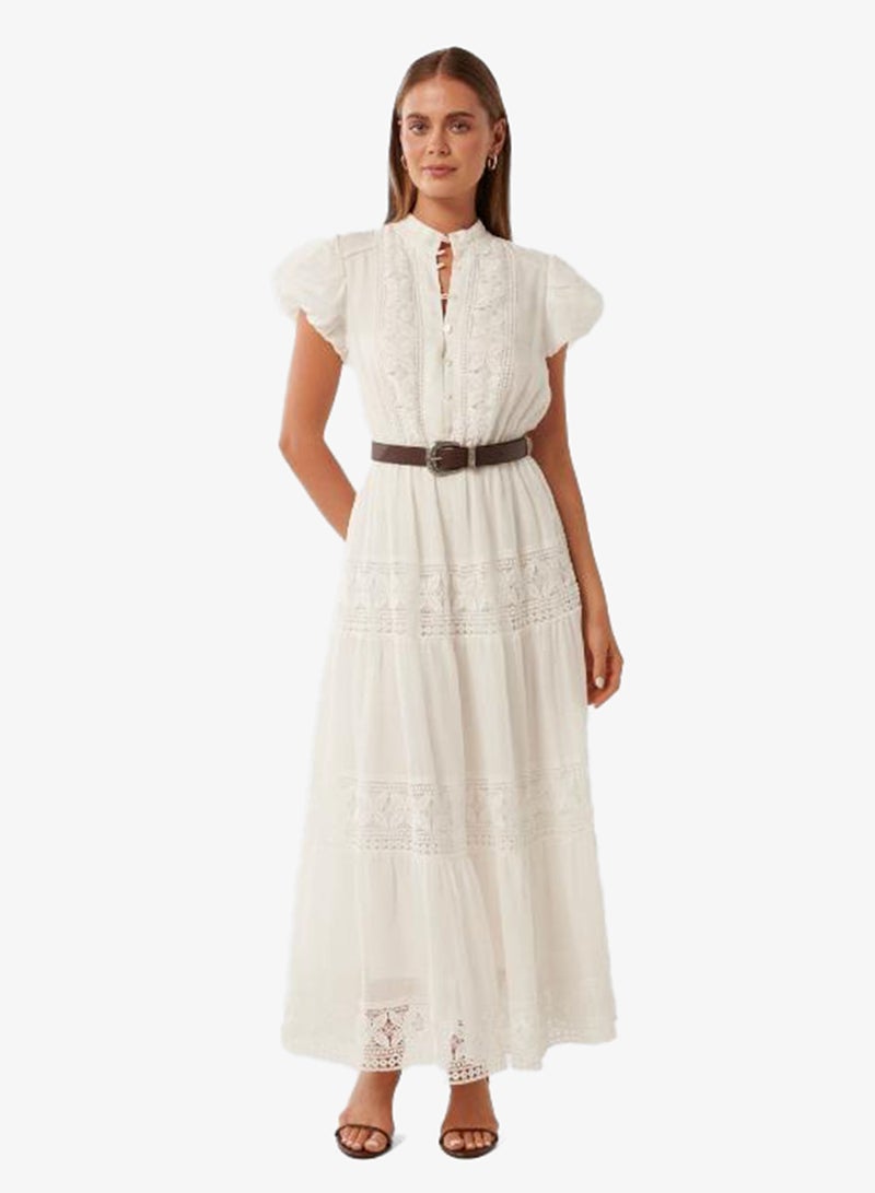 forever new Amy Belted Short Sleeve Maxi Dress - Image 1