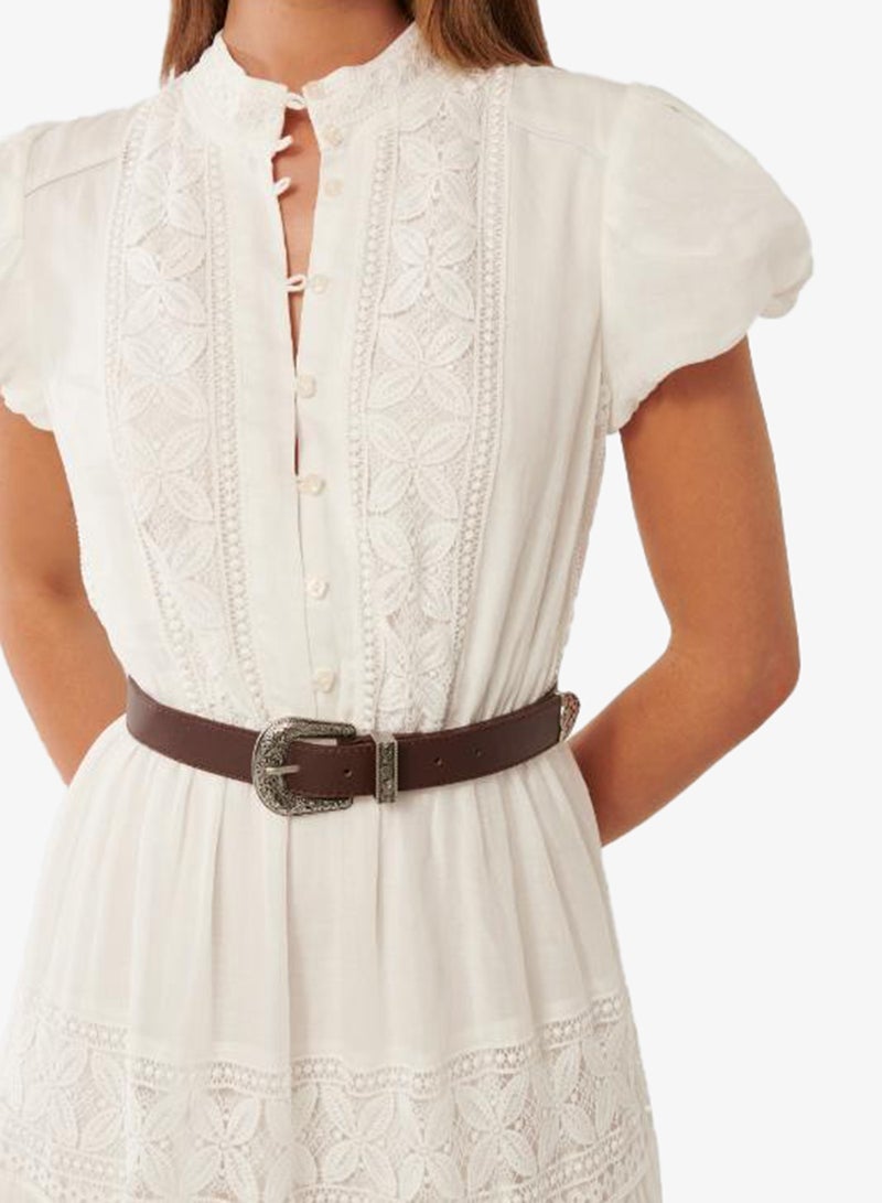 forever new Amy Belted Short Sleeve Maxi Dress - Image 4