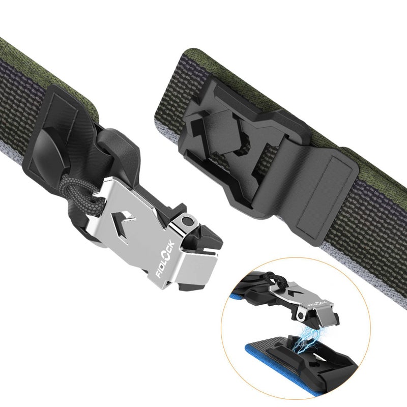 Adjustable Loop Strap Smartwatch Band Compatible with Apple Watch 42 44 45 49mm with Fit Replacement Strap in Gray in Nylon - Image 3